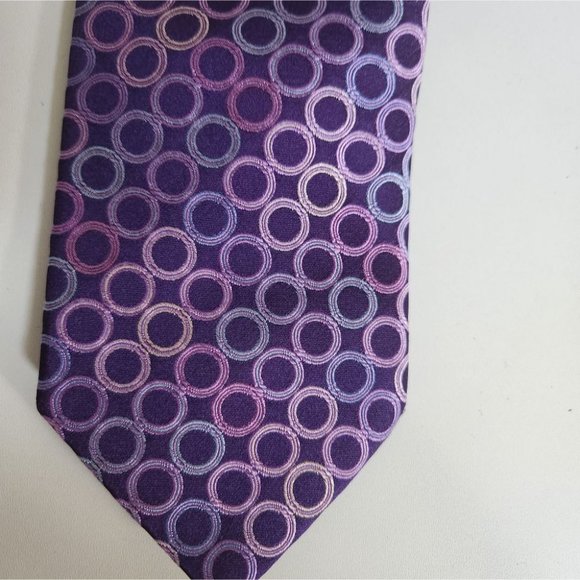 *SOLD* TED BAKER | 💯 SILK tie purple - Picture 2 of 5